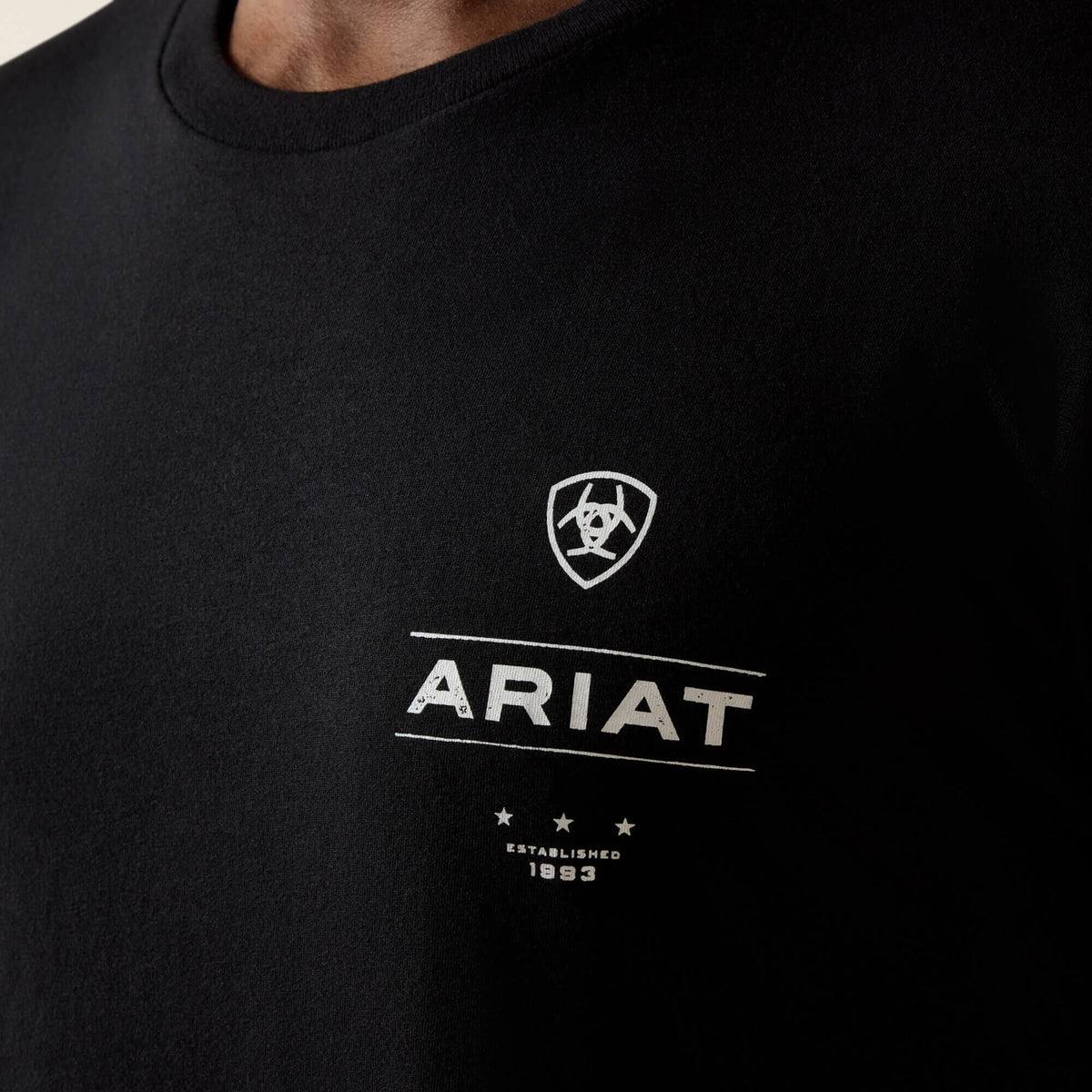 Ariat Wooden Diamond Flag Classic Fit T-Shirt - Ariat Everyday