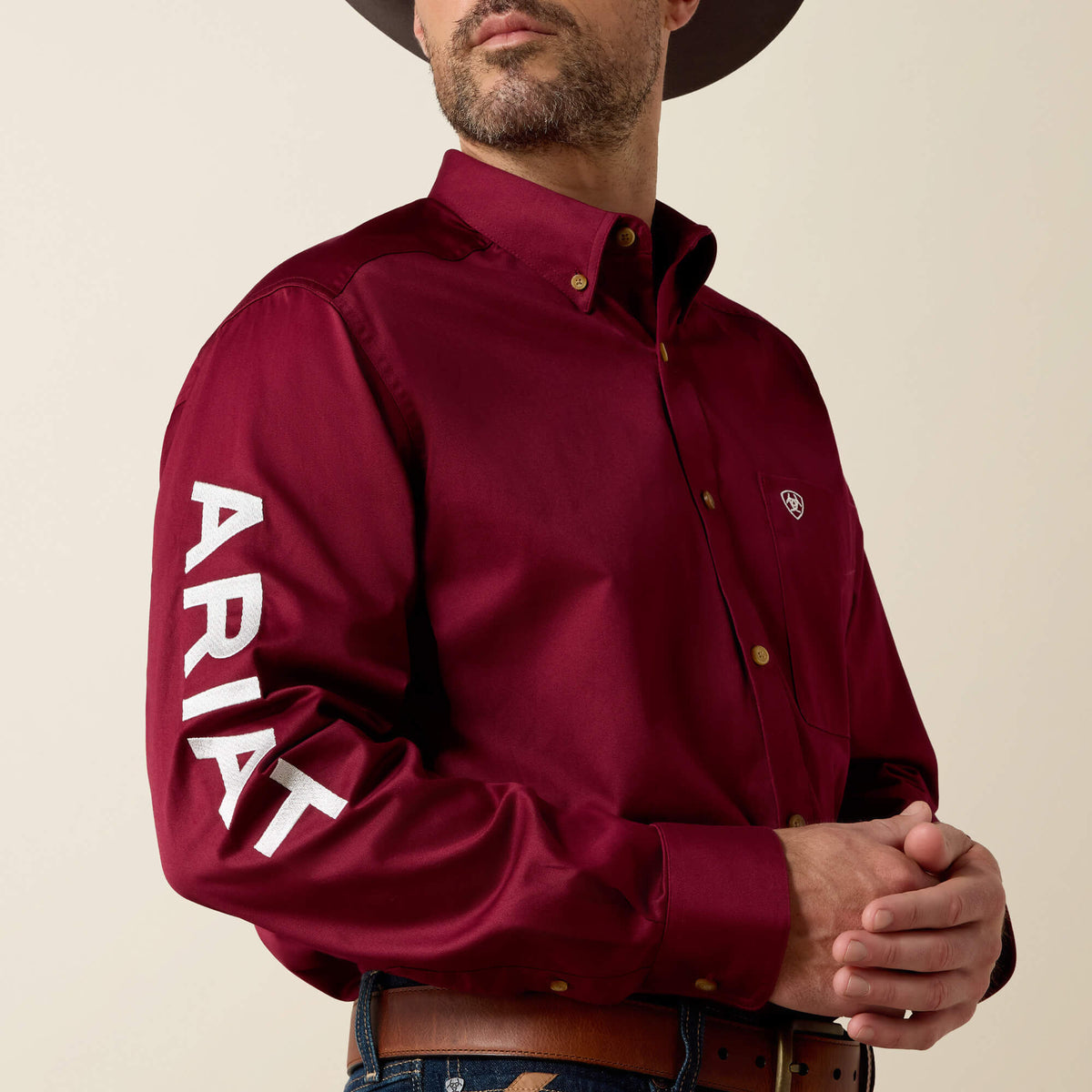 Team Logo Twill Classic Fit Shirt - Ariat Essential