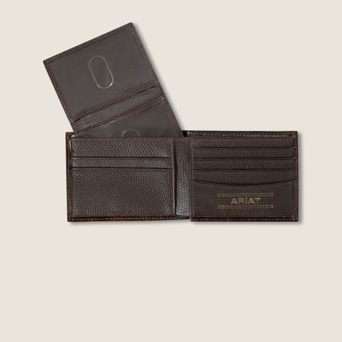 Tooled Feather Bifold Wallet - Ariat Classic