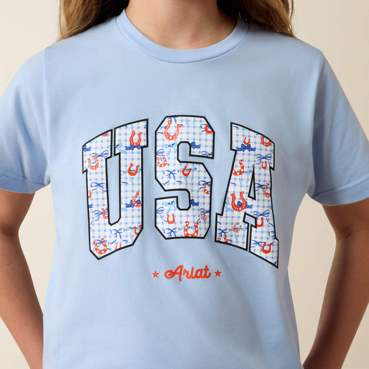 USA Horseshoe T-Shirt - Ariat Essential