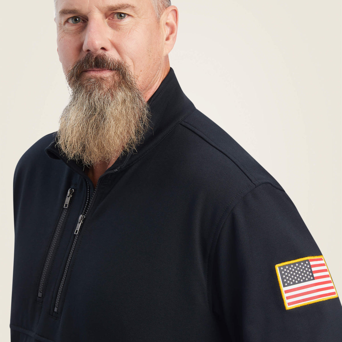 FR Durastrech Fleece 1/2 Zip Job Shirt - Ariat Classic