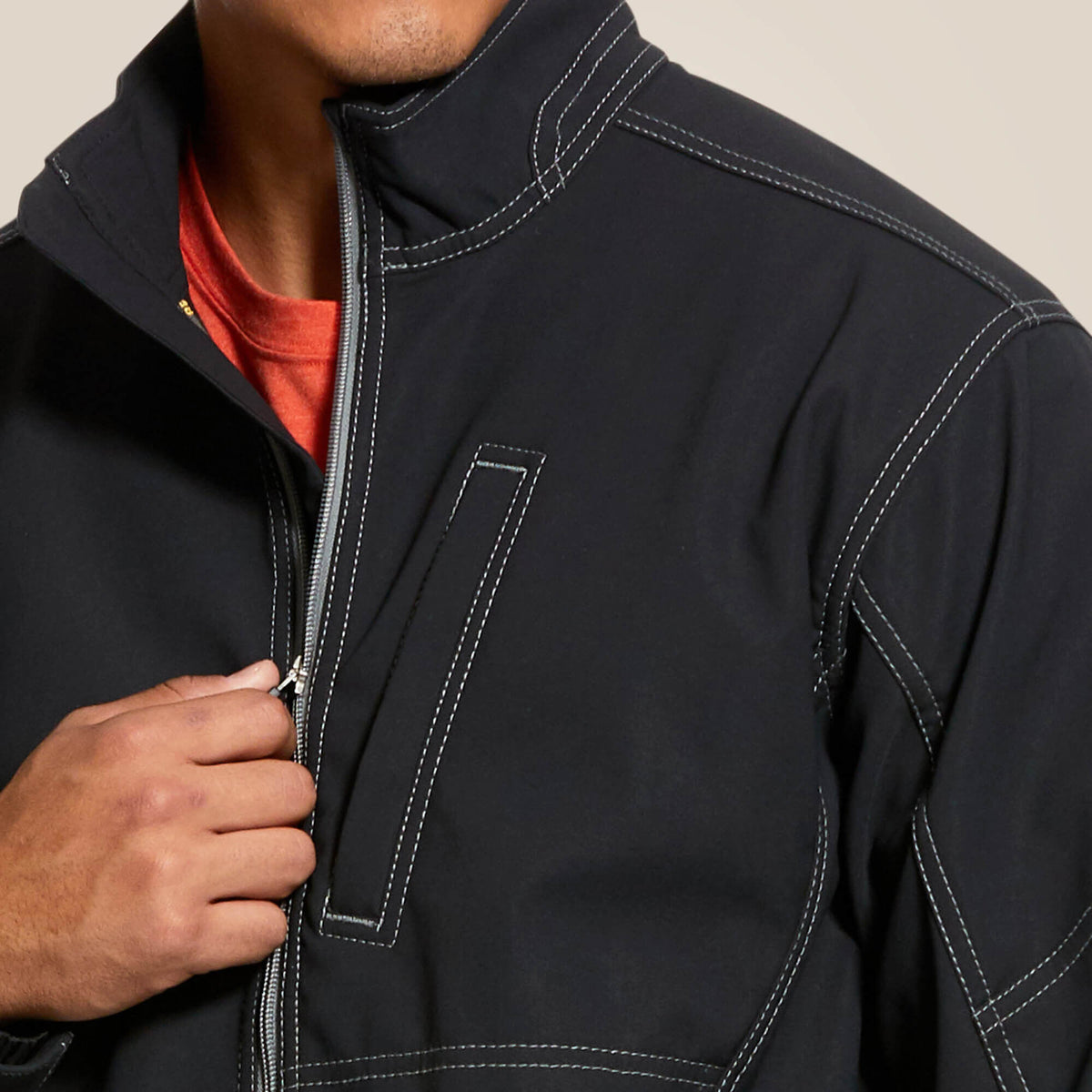 Rebar Stretch Canvas Softshell Jacket - Ariat Premium