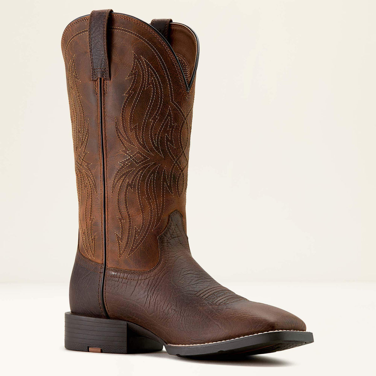 Sport Rustler Wide Square Toe Cowboy Boot - Ariat Value