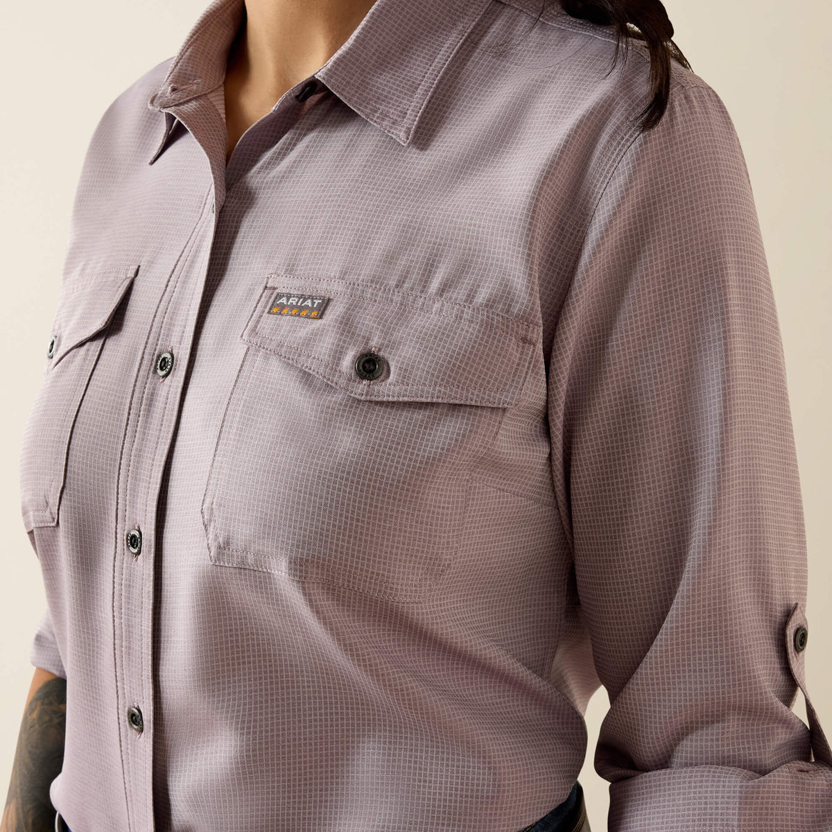 Rebar Made Tough VentTEK DuraStretch Work Shirt - Ariat Exclusive