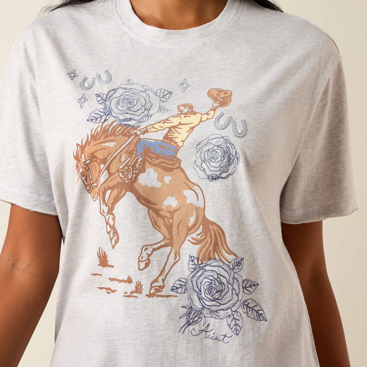 Cowboy Rose T-Shirt - Ariat Value