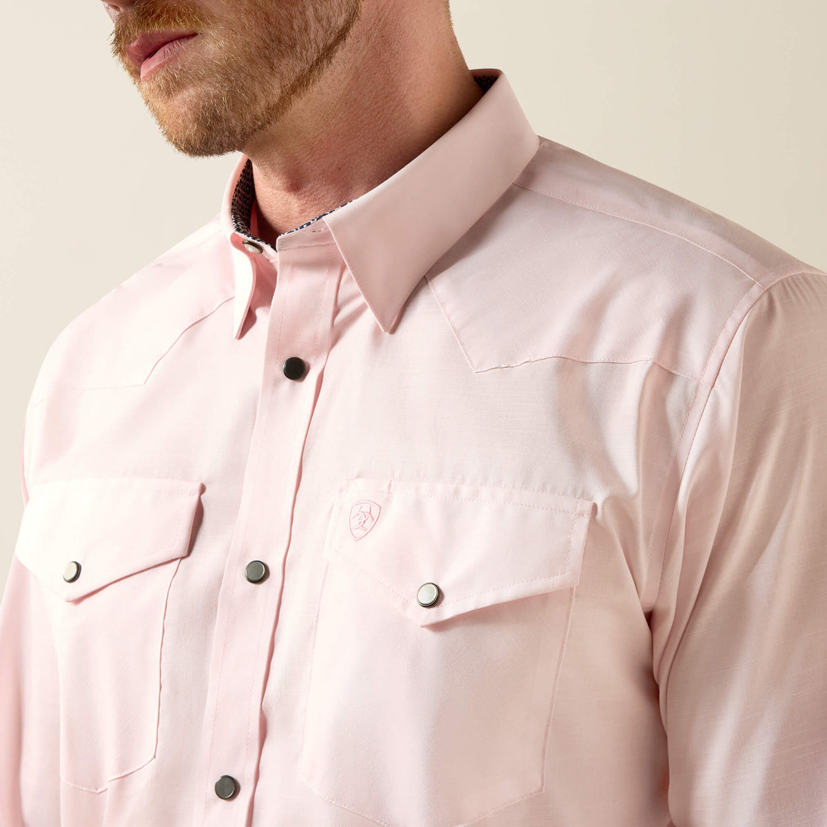 Wrinkle Free Refined Slub Fitted Shirt - Ariat Deals