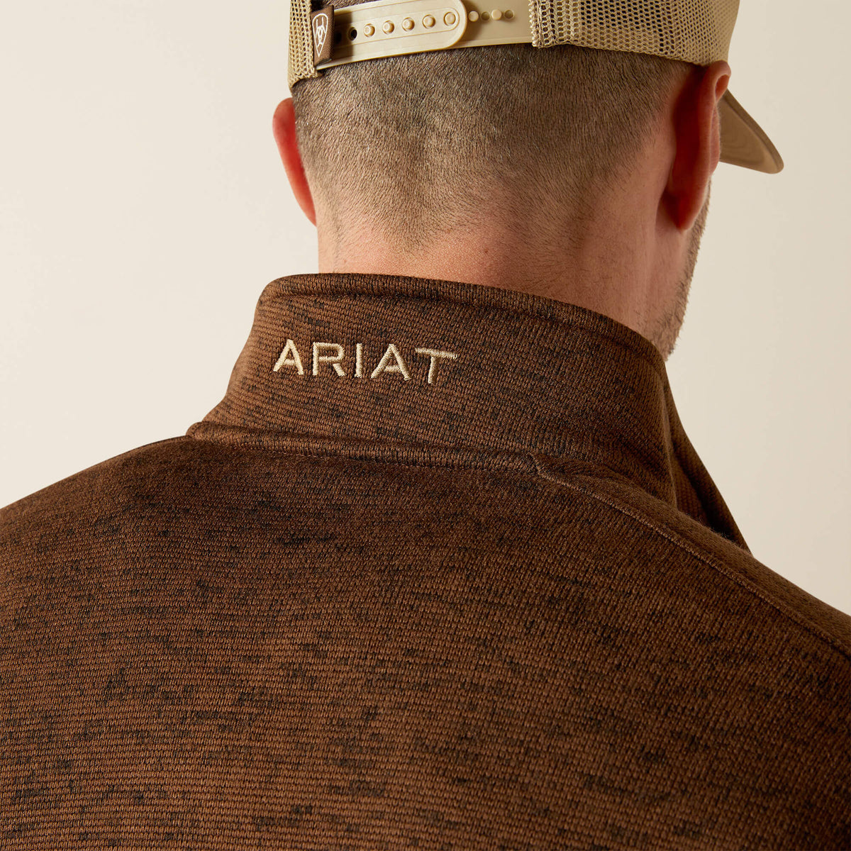Caldwell Logo 1/4 Zip Sweater - Ariat Exclusive
