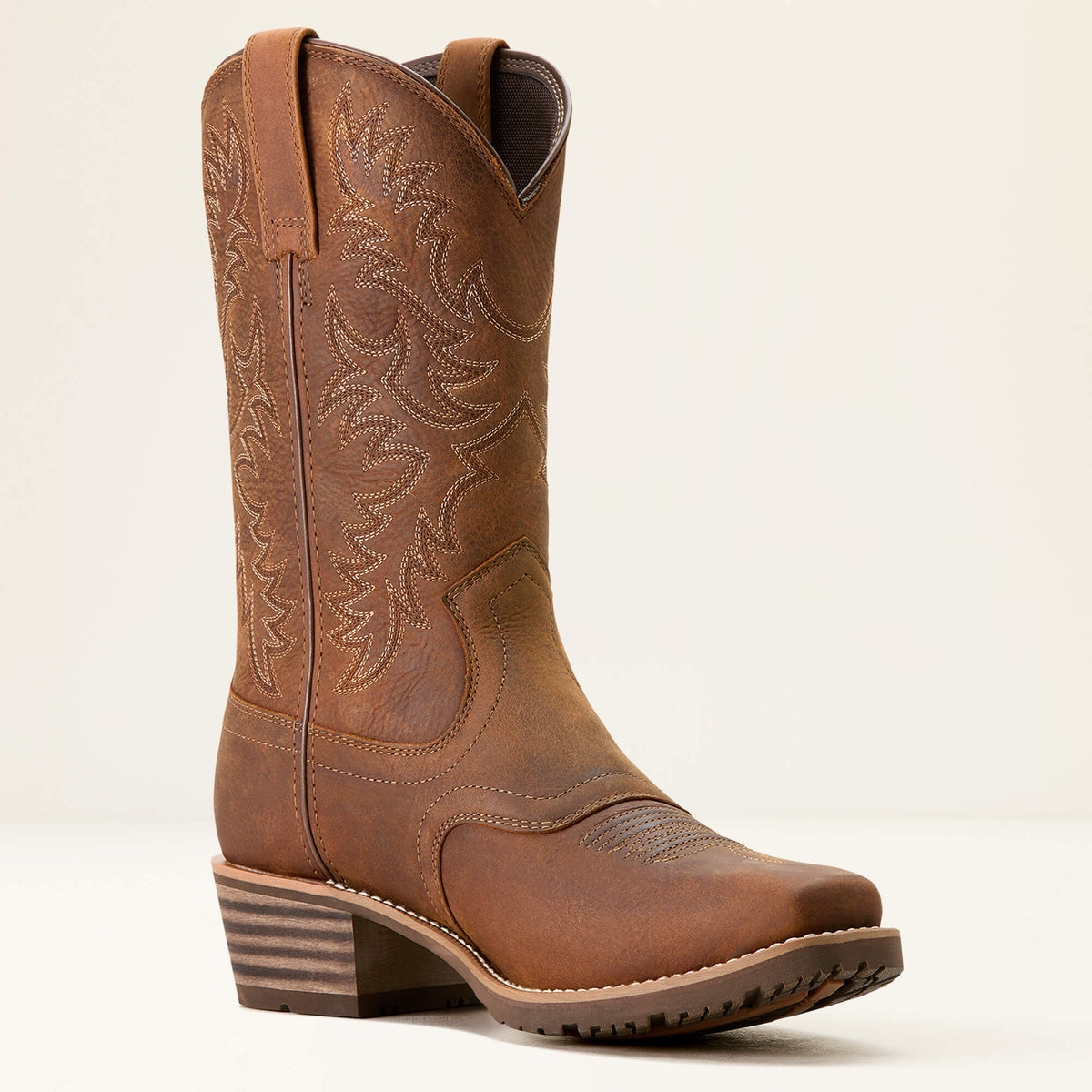Hybrid Roughstock Square Toe Waterproof Cowboy Boot - Ariat Special Offer
