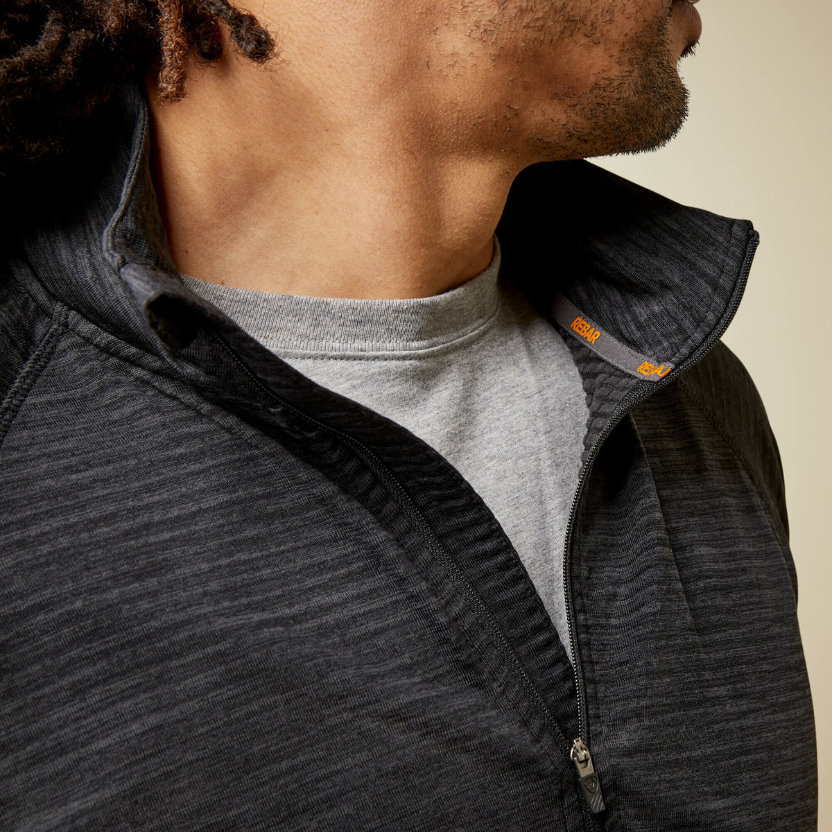 Rebar Gridwork Baselayer 1/4 Zip T-Shirt - Ariat Quality