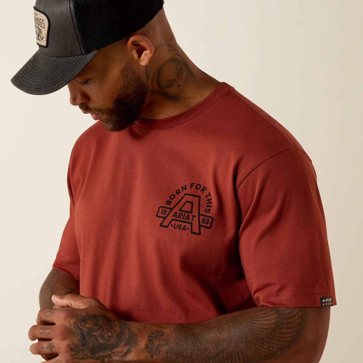 Rebar Cotton Strong Hardhead T-Shirt - Ariat Featured