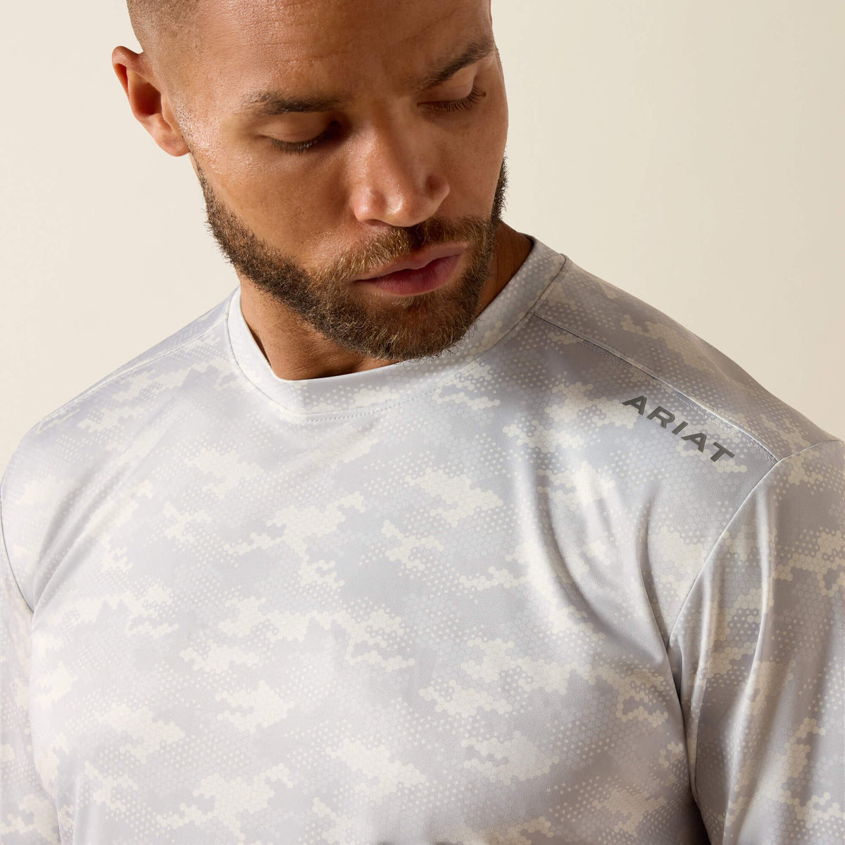 Rebar Sunblocker Printed Long Sleeve T-Shirt - Ariat Trusted