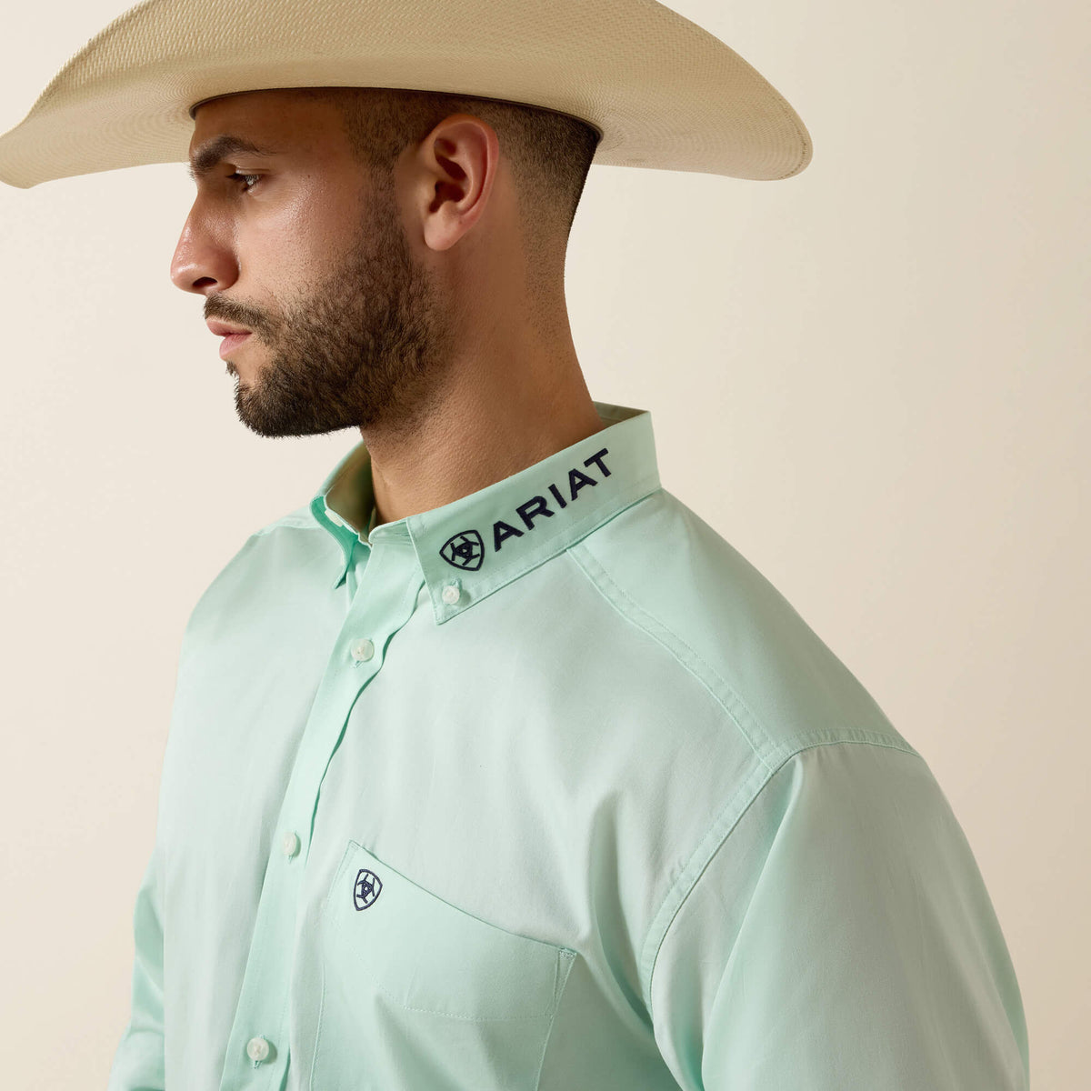 Team Logo Lightweight Twill Classic Fit Shirt - Ariat Discount