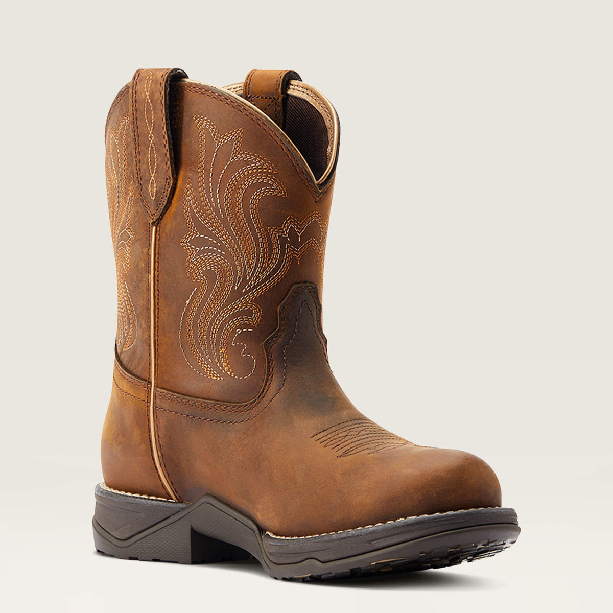 Anthem Round Toe Shortie Waterproof Western Boot - Ariat Top Pick