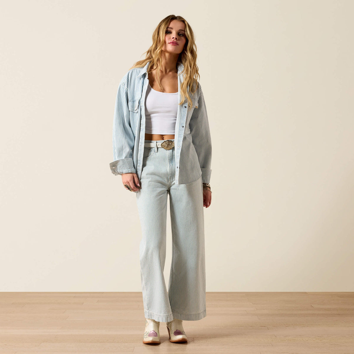 Ultra High Rise Jazmine Wide Leg Jeans - Ariat Signature