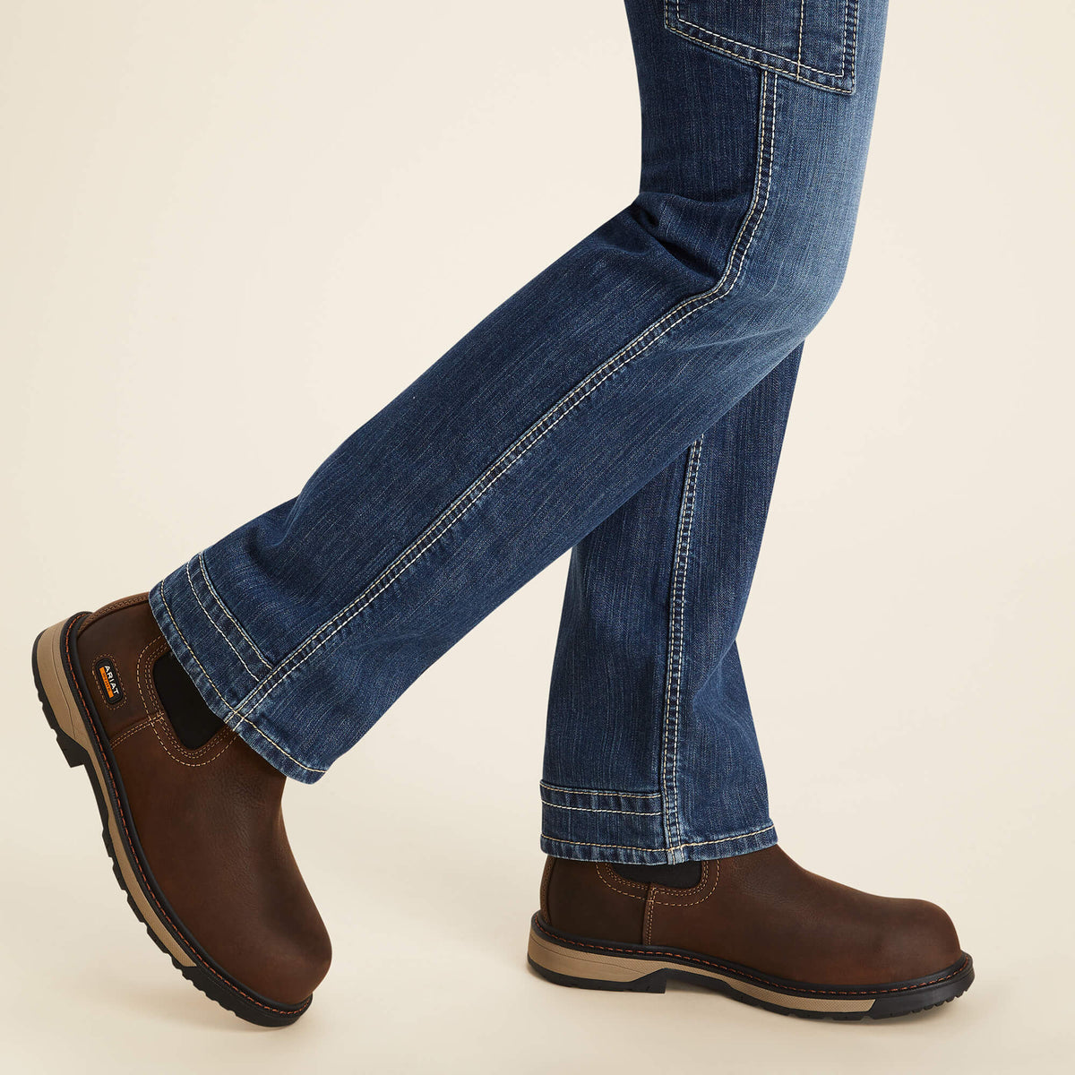 FR Perfect Rise Perfect Rise DuraLight Stretch Cell Phone DuraStretch Straight Leg Jeans - Ariat Deals