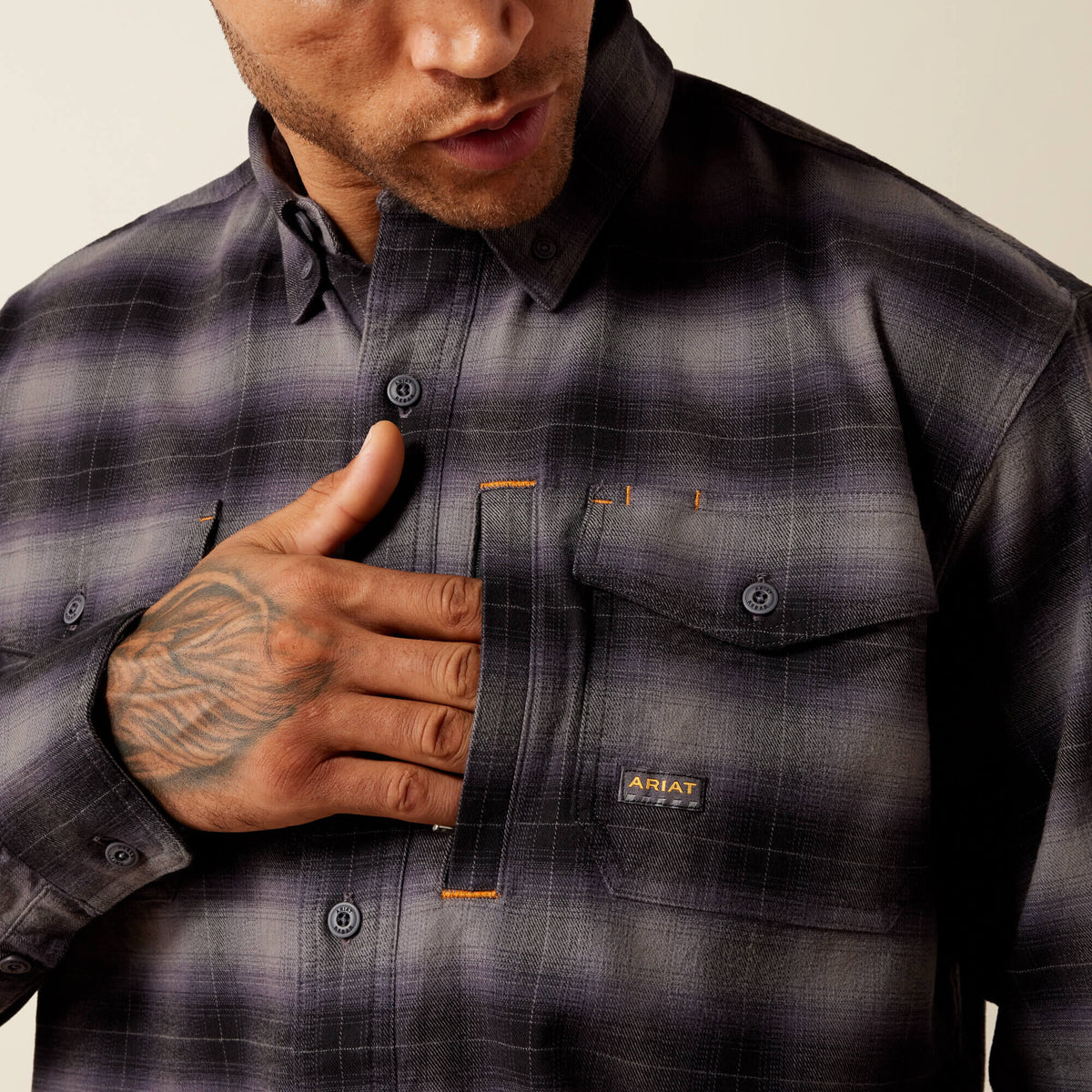 Rebar Flannel DuraStretch Work Shirt - Ariat Great Value