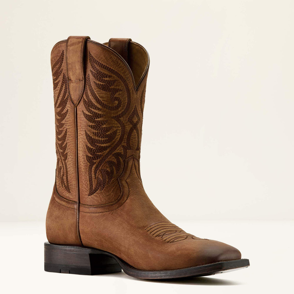 Wiley Wide Square Toe Cowboy Boot - Ariat Classic