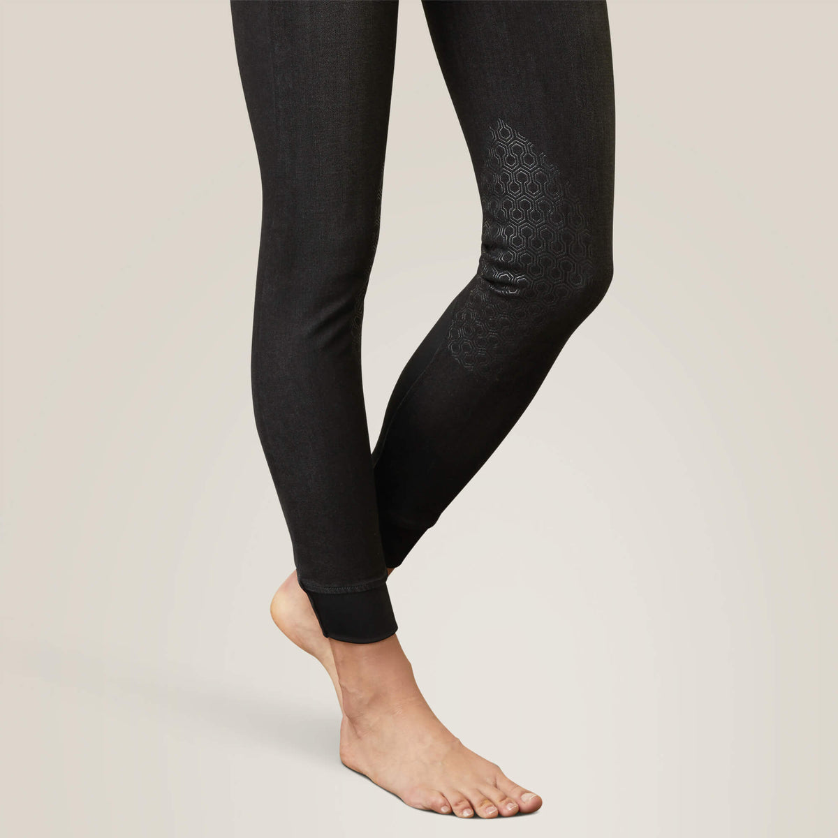 Halo B Denim Knee Patch Breech - Ariat Quality