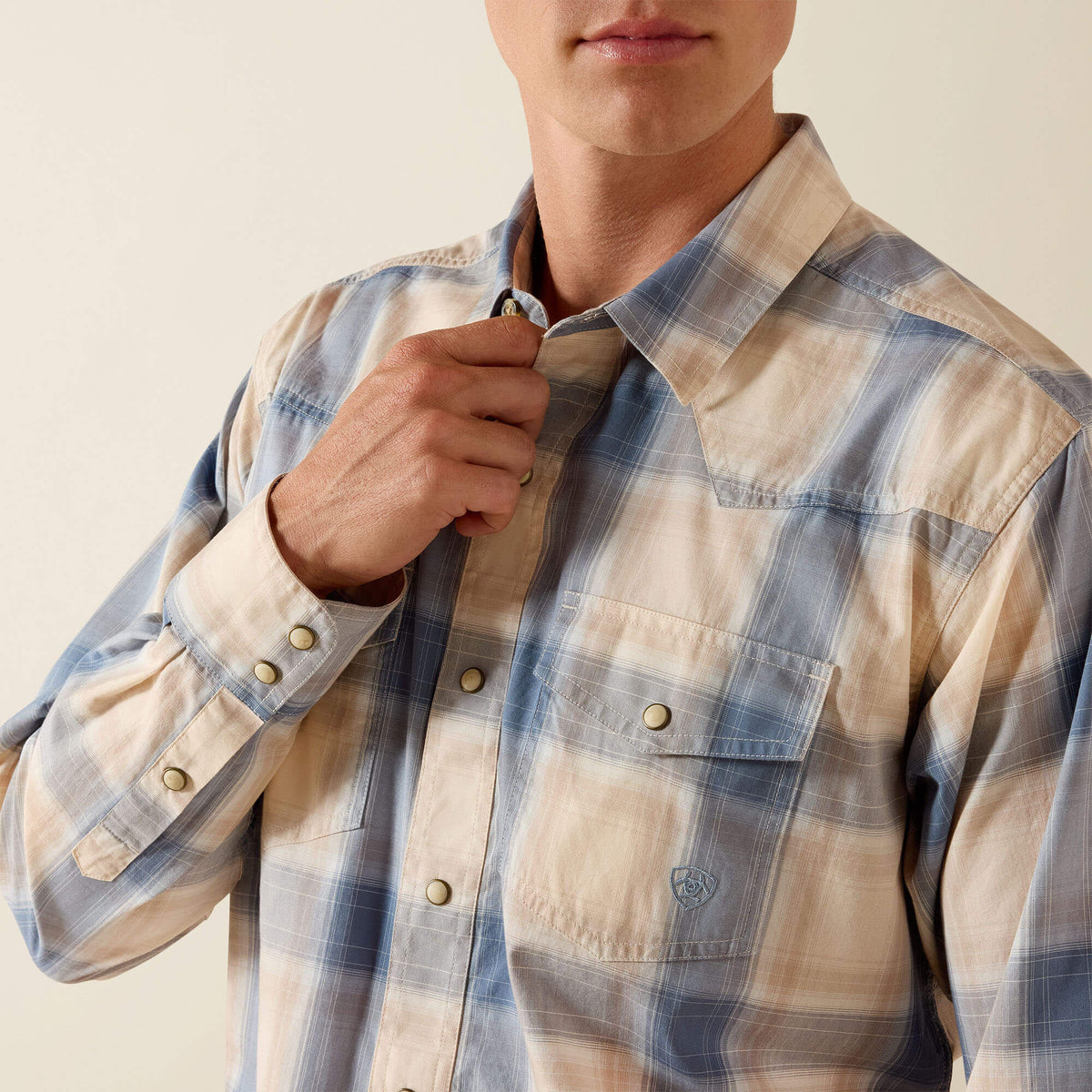 Retro Horace Fitted Snap Shirt - Ariat New