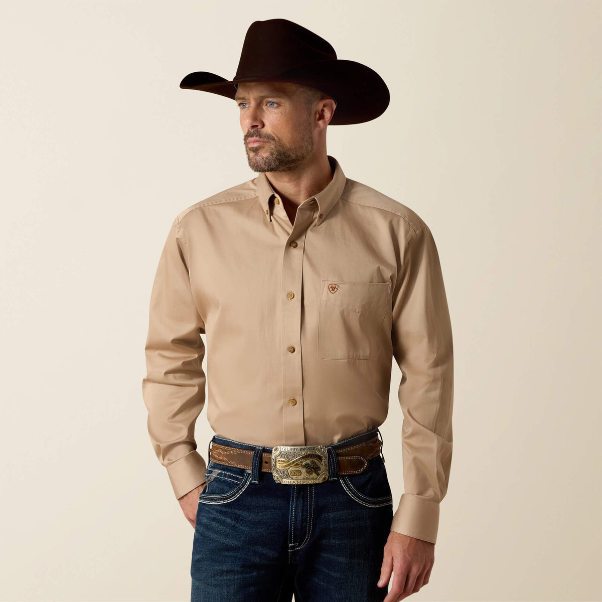 Solid Twill Classic Fit Shirt - Ariat Smart Buy