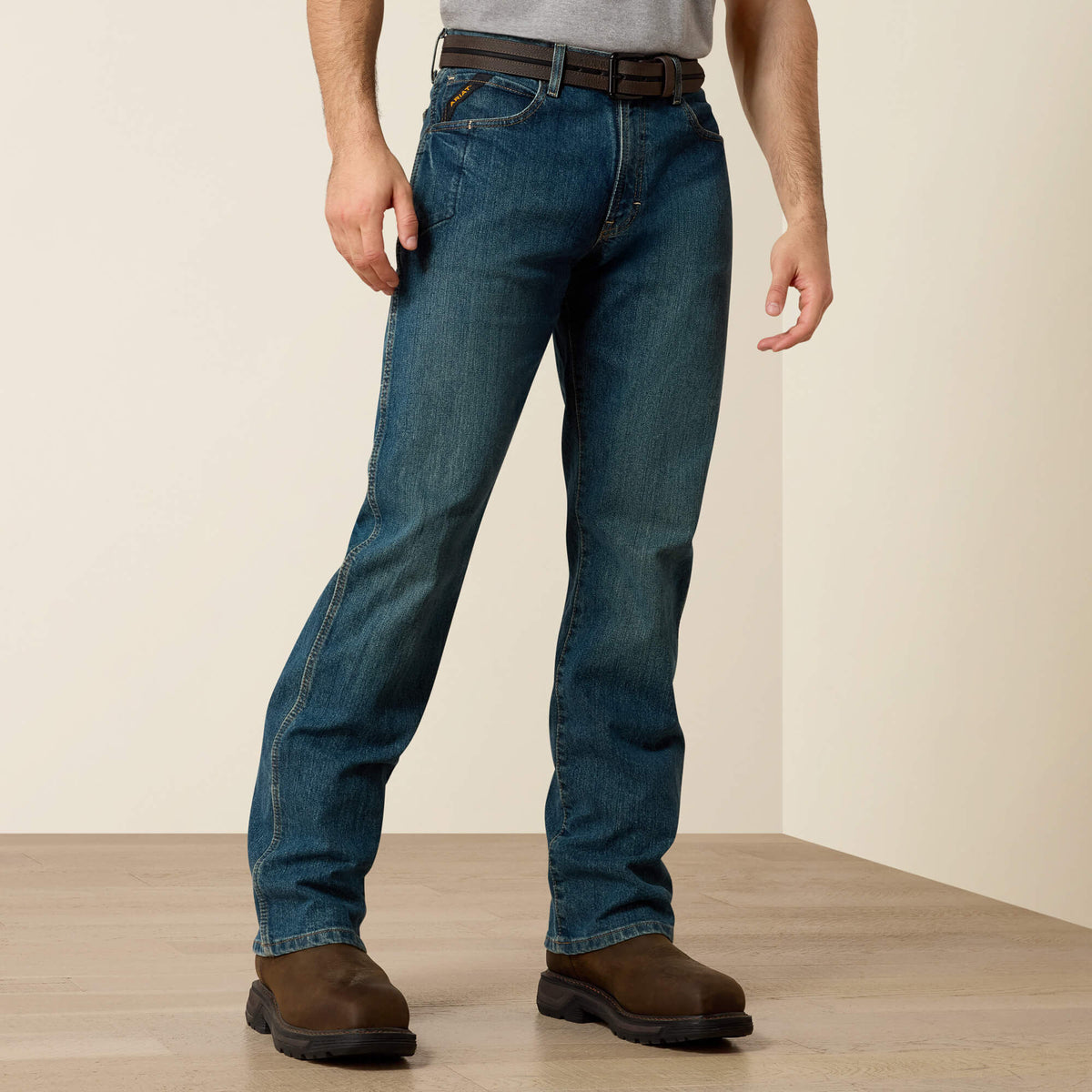 Rebar M4 Relaxed DuraStretch Basic Boot Cut Jean - Ariat Value