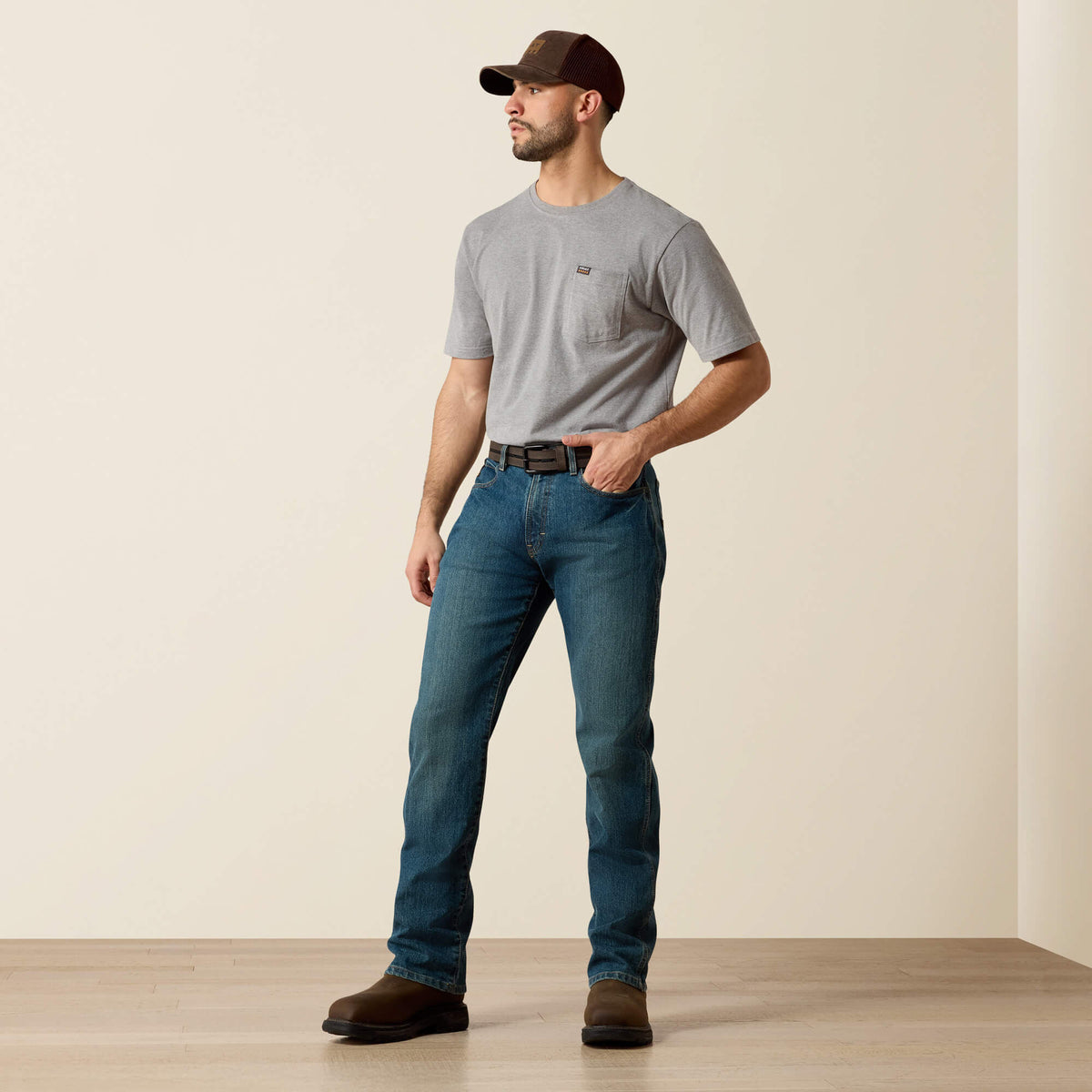 Rebar M4 Relaxed DuraStretch Basic Boot Cut Jean - Ariat Value