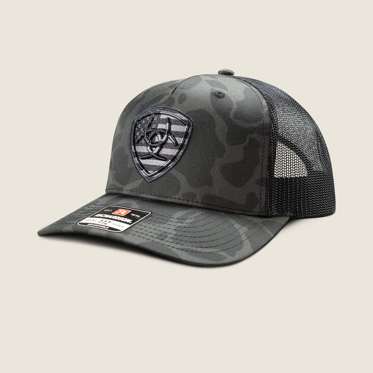 Camo Embroidery Shield Cap - Ariat Latest