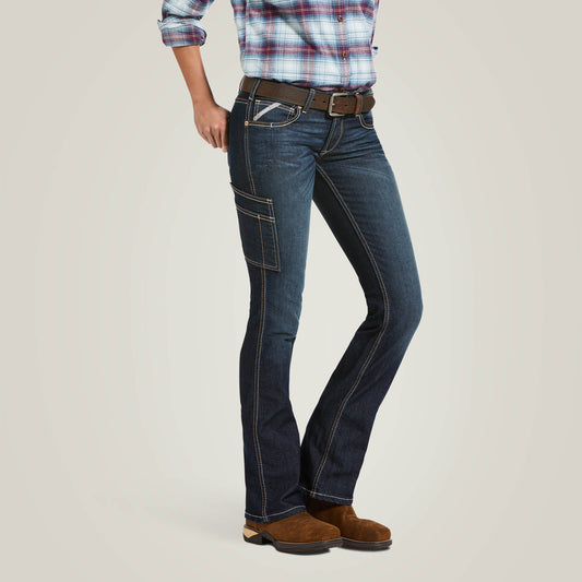 Rebar MR DuraStretch Riveter Boot Cut Jean - Ariat Quality