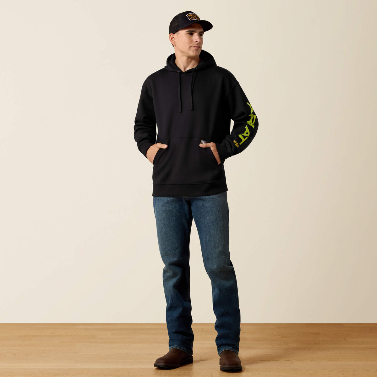 Rebar Workman Graphic Hoodie - Ariat Smart Buy