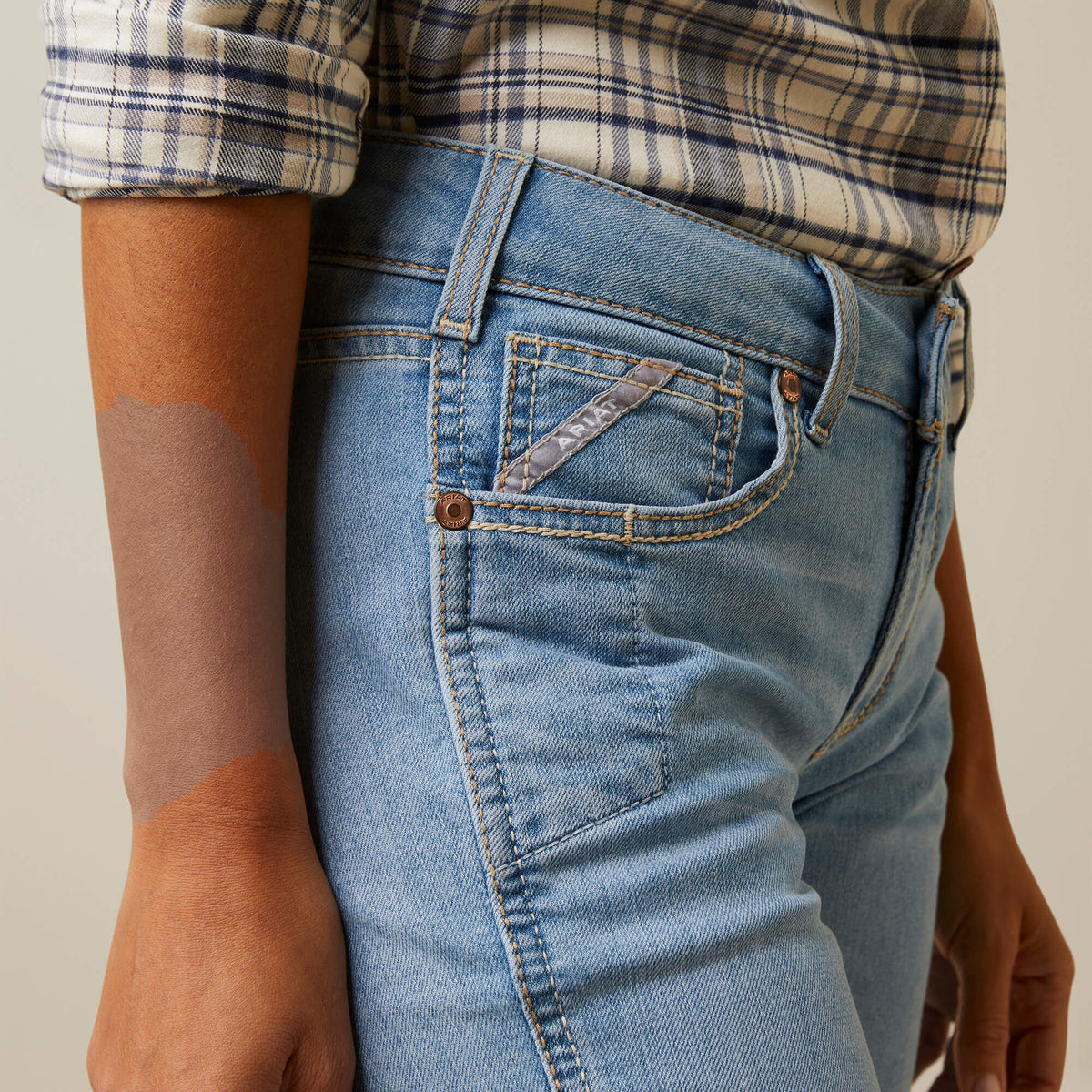 Rebar PR DuraStretch Riveter Straight Jean - Ariat Discount