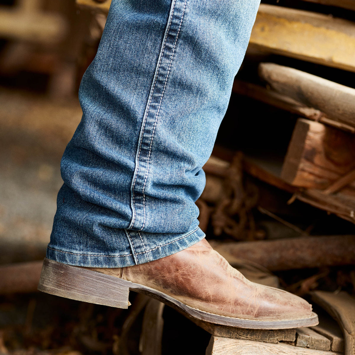Circuit Patriot Wide Square Toe Cowboy Boot - Ariat Deals