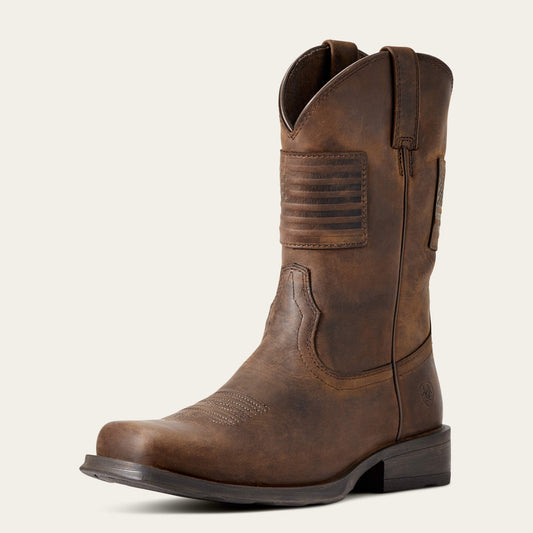 Rambler Patriot Western Boot - Ariat Value