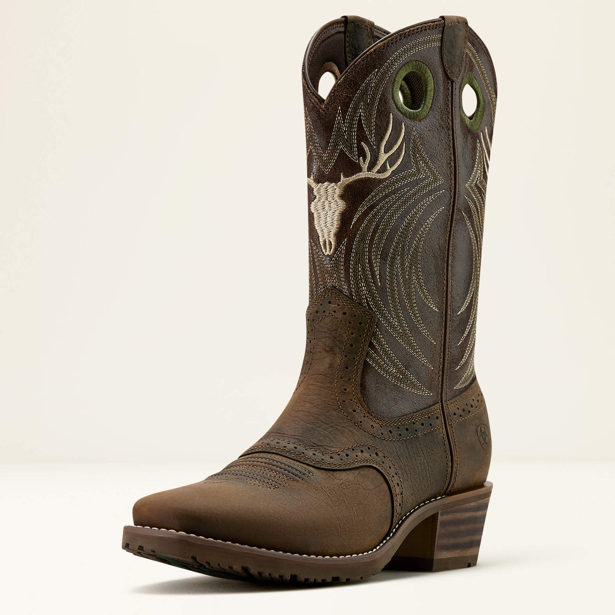 Hybrid Roughstock Antler Cowboy Boot - Ariat Exclusive