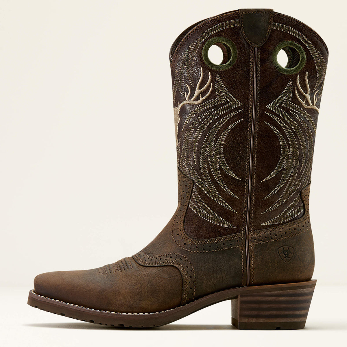 Hybrid Roughstock Antler Cowboy Boot - Ariat Exclusive