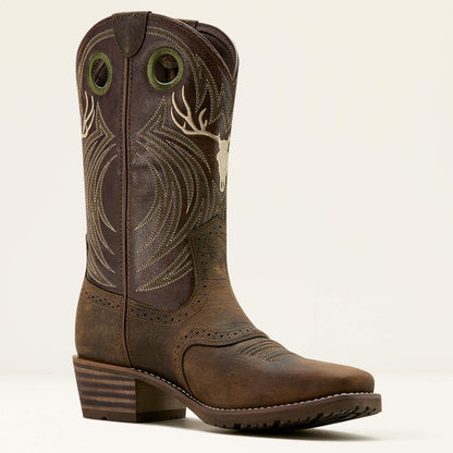 Hybrid Roughstock Antler Cowboy Boot - Ariat Exclusive