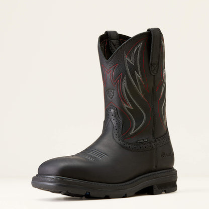 Sierra Shock Shield Wide Square Toe Steel Toe Work Boot - Ariat Trusted