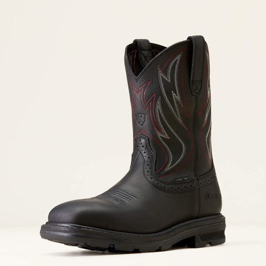 Sierra Shock Shield Wide Square Toe Steel Toe Work Boot - Ariat Trusted