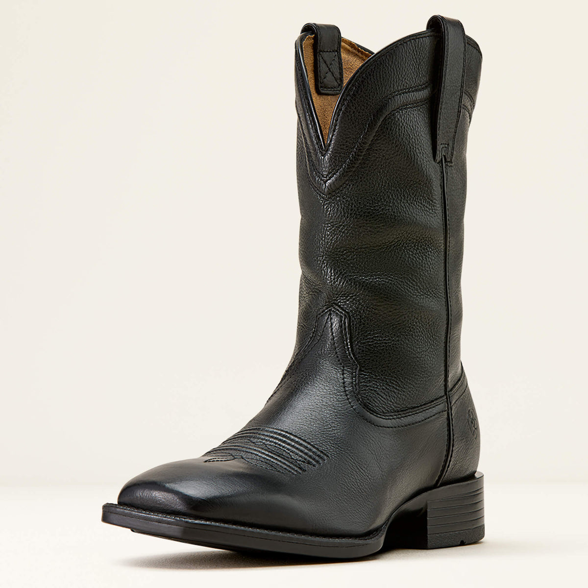 Alden Wide Square Toe Western Boot - Ariat Essential