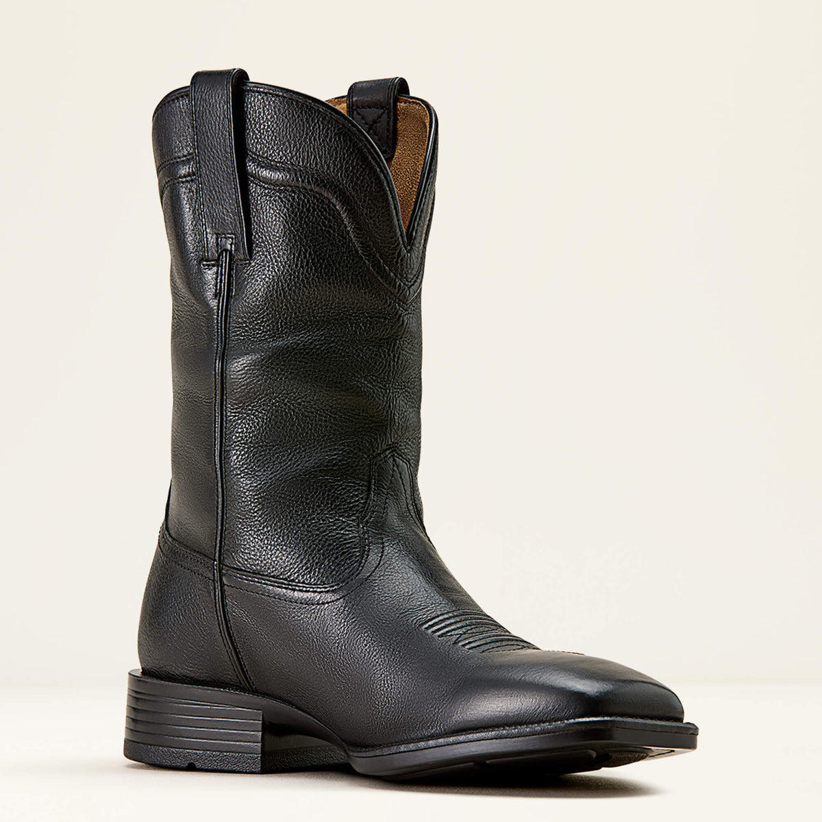 Alden Wide Square Toe Western Boot - Ariat Essential