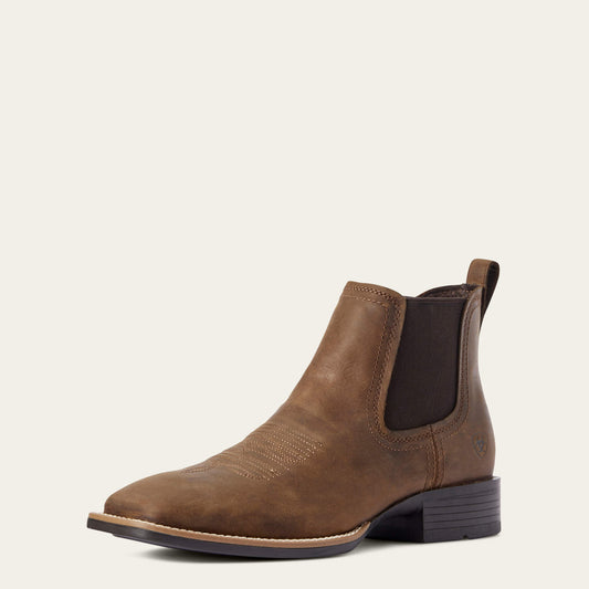 Booker Chelsea Wide Square Toe Western Boot - Ariat Sale