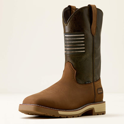 Activator Patriot Wide Square Toe Steel Toe Work Boot - Ariat Special Offer