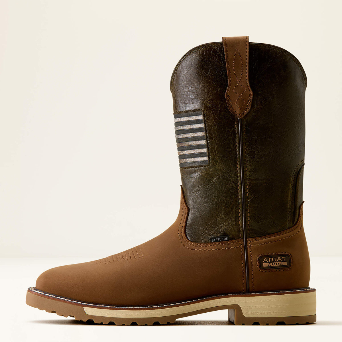 Activator Patriot Wide Square Toe Steel Toe Work Boot - Ariat Special Offer