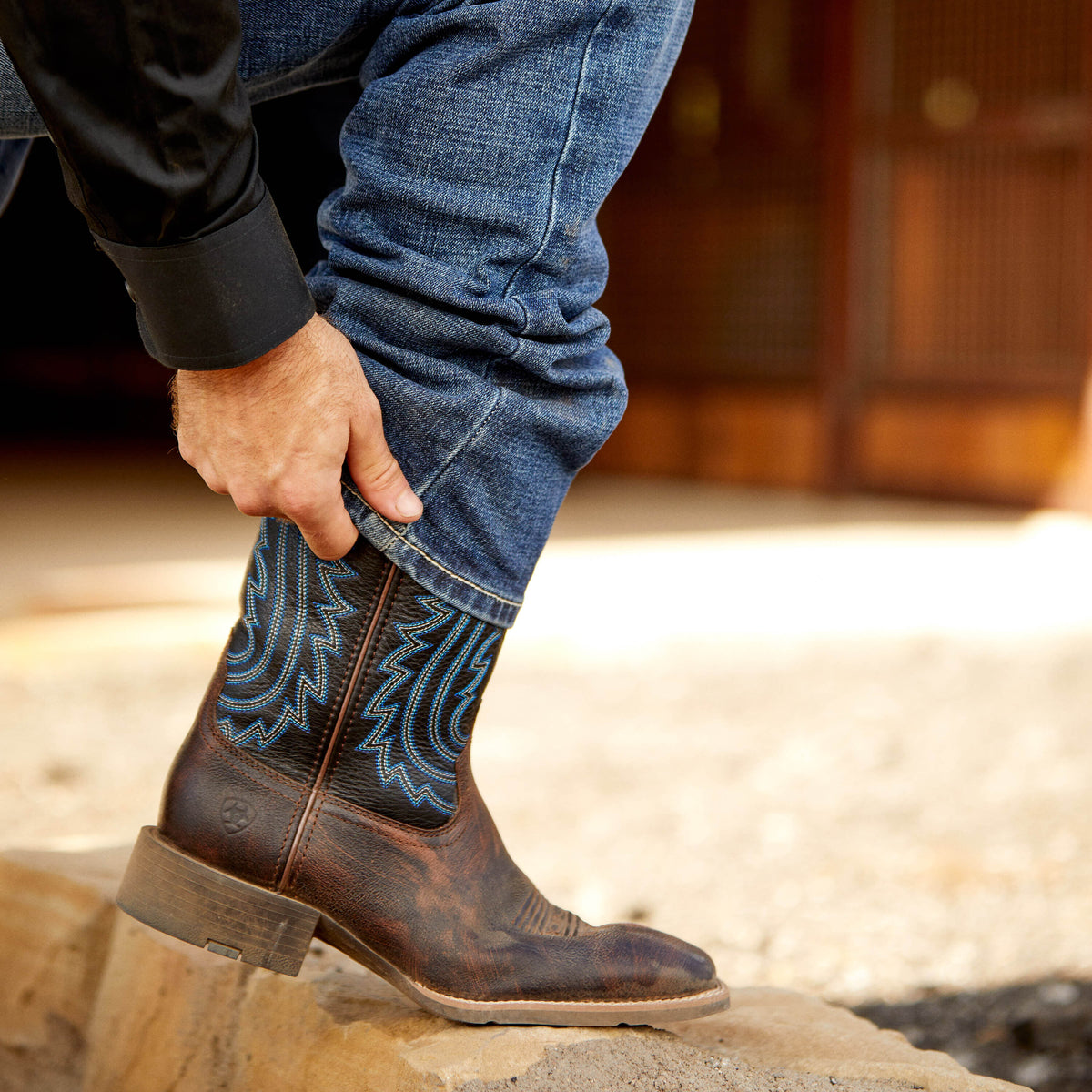 Sport Big Country Wide Square Toe Cowboy Boot - Ariat Great Value