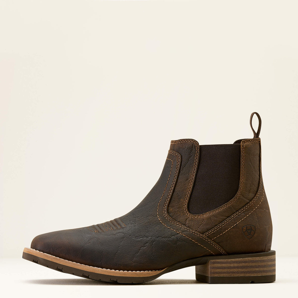 Hybrid Low Boy Wide Square Toe Chelsea Boot - Ariat Classic