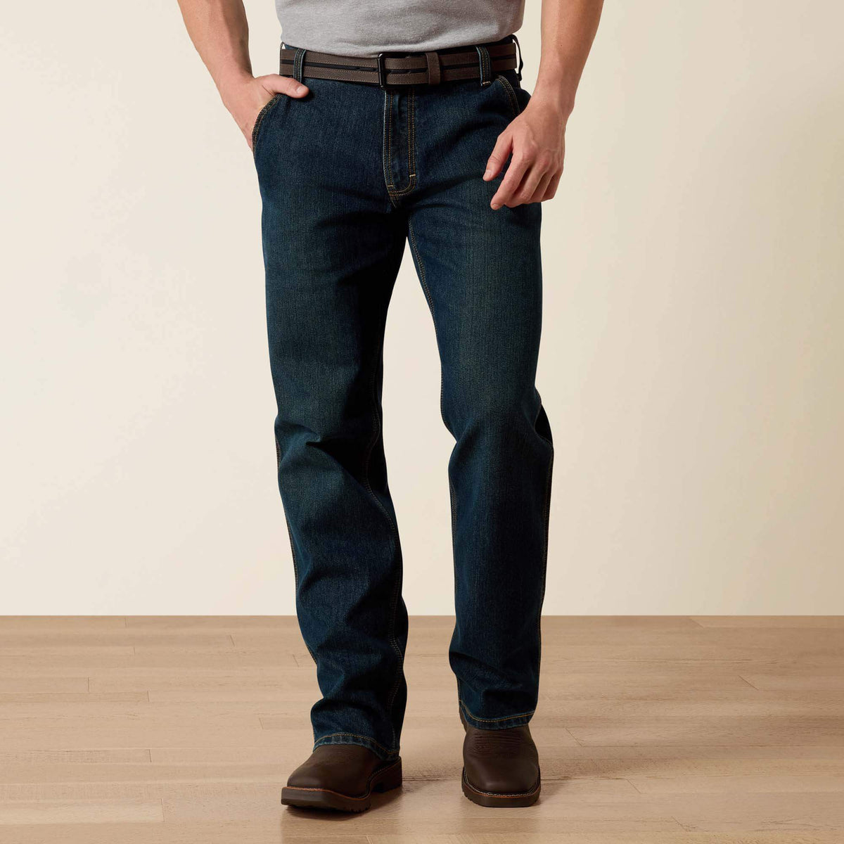 Rebar M4 Relaxed Workhorse DuraStretch Boot Cut Jeans - Ariat Discount