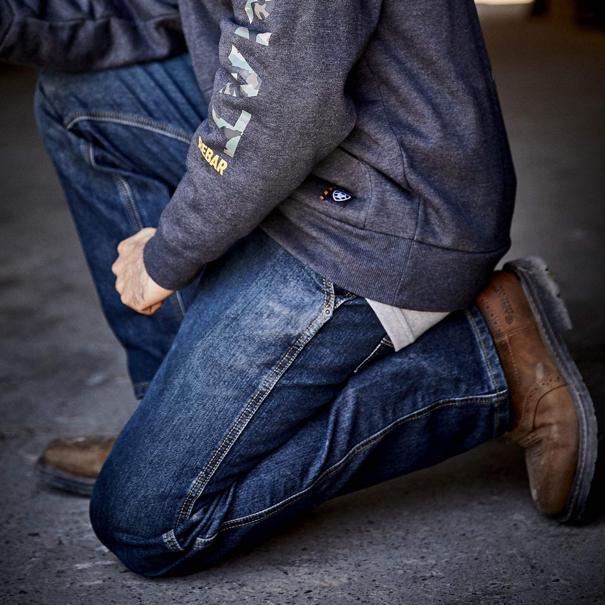 Rebar M4 Relaxed Workhorse DuraStretch Boot Cut Jeans - Ariat Discount