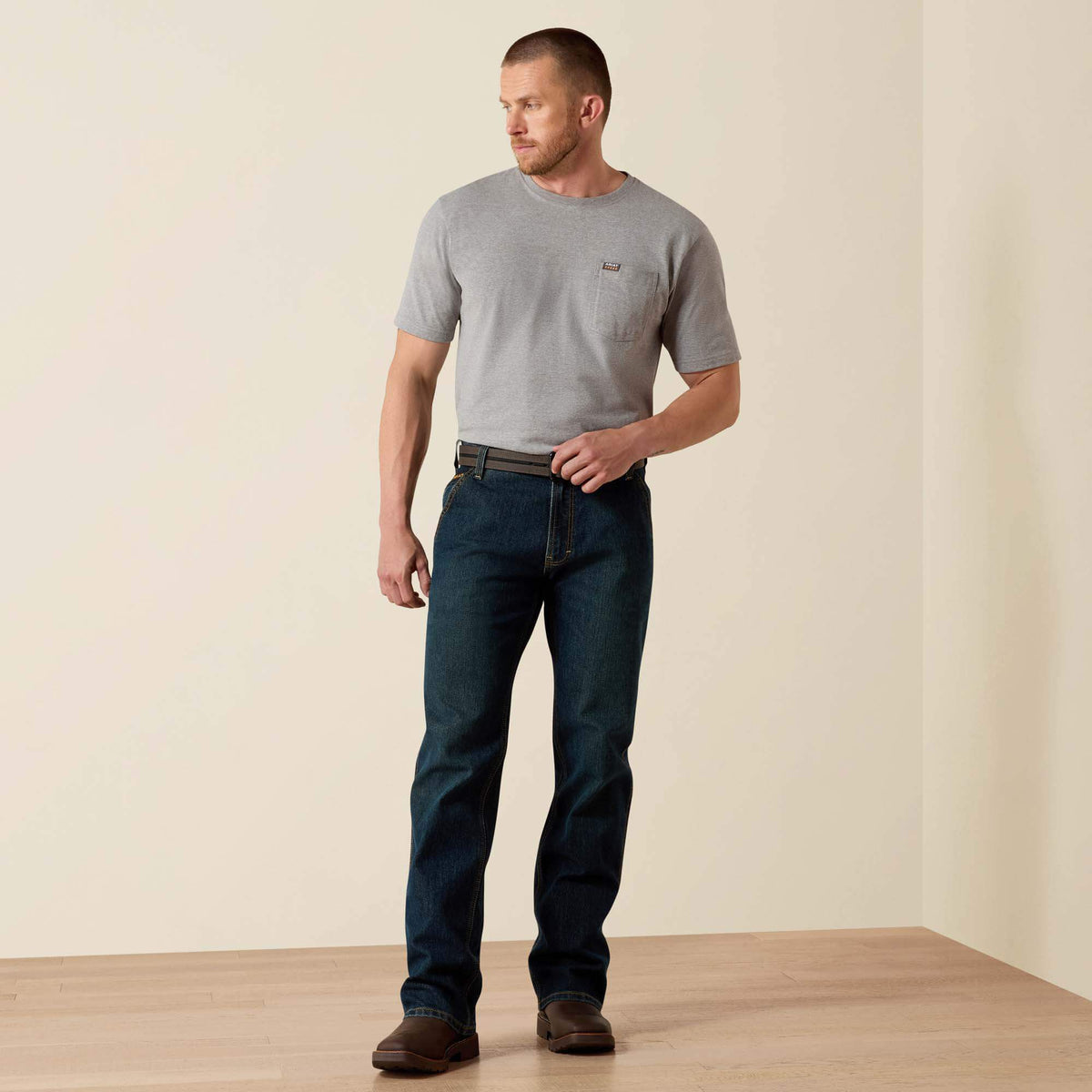 Rebar M4 Relaxed Workhorse DuraStretch Boot Cut Jeans - Ariat Discount