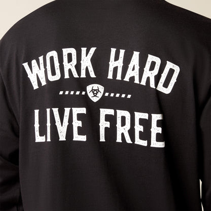 Rebar Cotton Strong WHLF T-Shirt - Ariat Signature