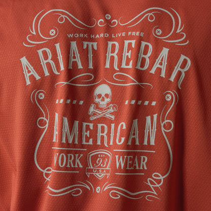 Rebar Heat Fighter Label Long Sleeve T-Shirt - Ariat Classic