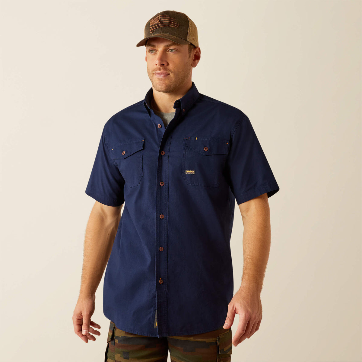 Rebar Made Tough DuraStretch Work Shirt - Ariat New